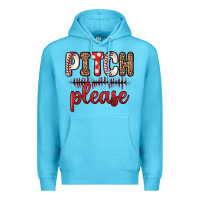 Ocean Blue pitch please Premium Hoodie - Zillion Design Studio