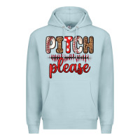 Blue Mist pitch please Premium Hoodie - Zillion Design Studio