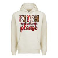 Oatmeal Heather pitch please Premium Hoodie - Zillion Design Studio