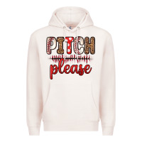 Pale Pink pitch please Premium Hoodie - Zillion Design Studio