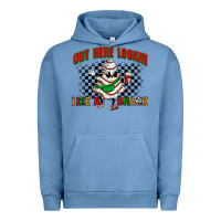 Pigment Pebble Blue out here lookin like a snack Urban Hoodie - Zillion Design Studio
