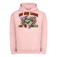 Pigment Salmon out here lookin like a snack Urban Hoodie - Zillion Design Studio