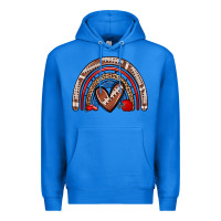 True Royal football rainbow Premium Hoodie - Zillion Design Studio