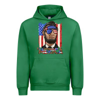 Emerald merica with lincoln Urban Hoodie - texasbilliewilder