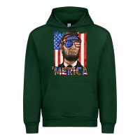 Forest Green merica with lincoln Urban Hoodie - texasbilliewilder