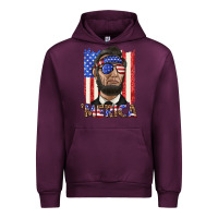 Mauve Wine merica with lincoln Urban Hoodie - texasbilliewilder