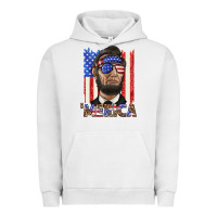 Pigment Lunar Rock merica with lincoln Urban Hoodie - texasbilliewilder