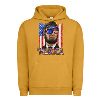 Pigment Peanut Butter merica with lincoln Urban Hoodie - texasbilliewilder