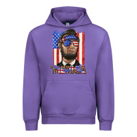 Tulip merica with lincoln Urban Hoodie - texasbilliewilder
