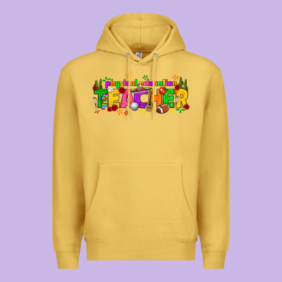 Physical Education Teacher Cinco De Mayo Premium Hoodie Designed By Texasbilliewilder