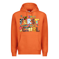 Carrot happy first day of school Premium Hoodie - AdoDesignShop