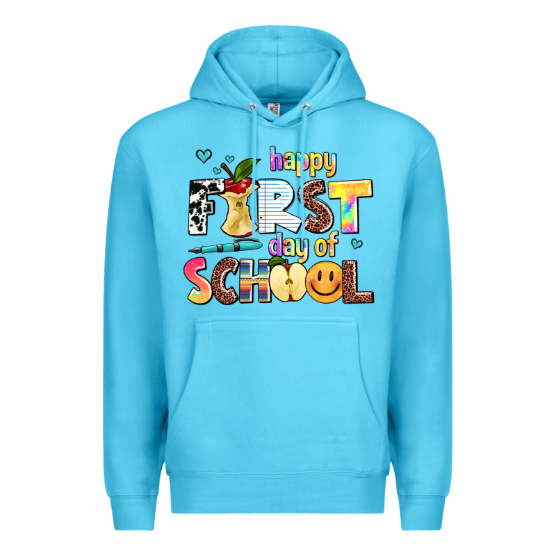 Happy First Day Of School Premium Hoodie by AdoDesignShop | Teevron