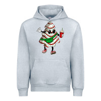 Heather Grey little debbie christmas tree cakes Urban Hoodie - Zillion Design Studio
