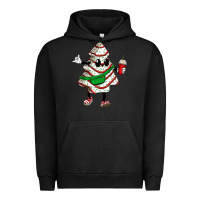 Pigment Black little debbie christmas tree cakes Urban Hoodie - Zillion Design Studio