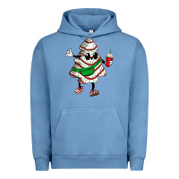 Pigment Pebble Blue little debbie christmas tree cakes Urban Hoodie - Zillion Design Studio
