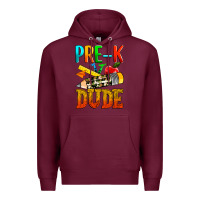 Burgundy pre k dude Premium Hoodie - texasbilliewilder