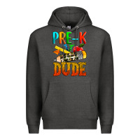 Charcoal Heather pre k dude Premium Hoodie - texasbilliewilder