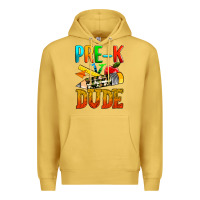 Antique Gold pre k dude Premium Hoodie - texasbilliewilder