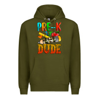 Army Green pre k dude Premium Hoodie - texasbilliewilder