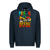 Navy pre k dude Premium Hoodie - texasbilliewilder