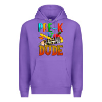 Purple pre k dude Premium Hoodie - texasbilliewilder