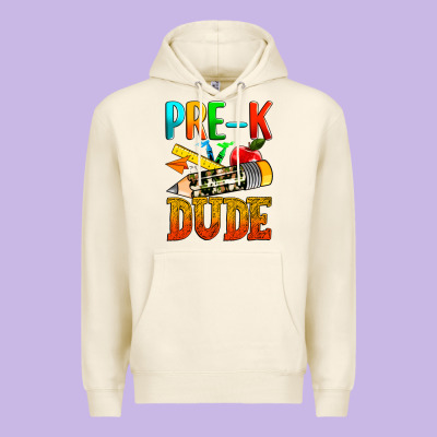 Pre K Dude Premium Hoodie Designed By Texasbilliewilder