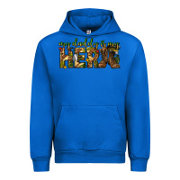 Cobalt my daddy is my hero army western Urban Hoodie - texasbilliewilder