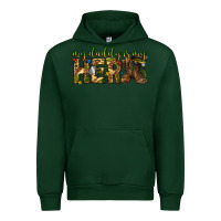 Forest Green my daddy is my hero army western Urban Hoodie - texasbilliewilder