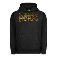 Pigment Black my daddy is my hero army western Urban Hoodie - texasbilliewilder