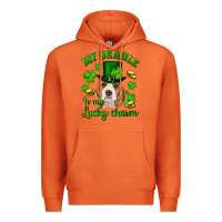 Carrot st.patrick's day my beagle is my lucky charm Premium Hoodie - RanaPortraitStore