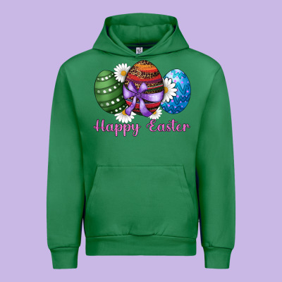 Urban Hoodie easter western eggs happy easter