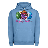 Pigment Pebble Blue easter western eggs happy easter Urban Hoodie - RanaPortraitStore