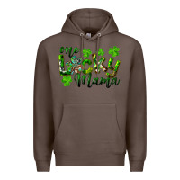 Coffee st. patrick's day one lucky mama Premium Hoodie - RanaPortraitStore
