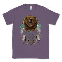 Lavender bear  native dreamcatcher Classic Tee - BarkalooDesign