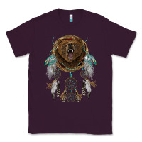 Plum bear  native dreamcatcher Classic Tee - BarkalooDesign