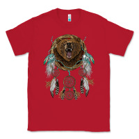 Red bear  native dreamcatcher Classic Tee - BarkalooDesign