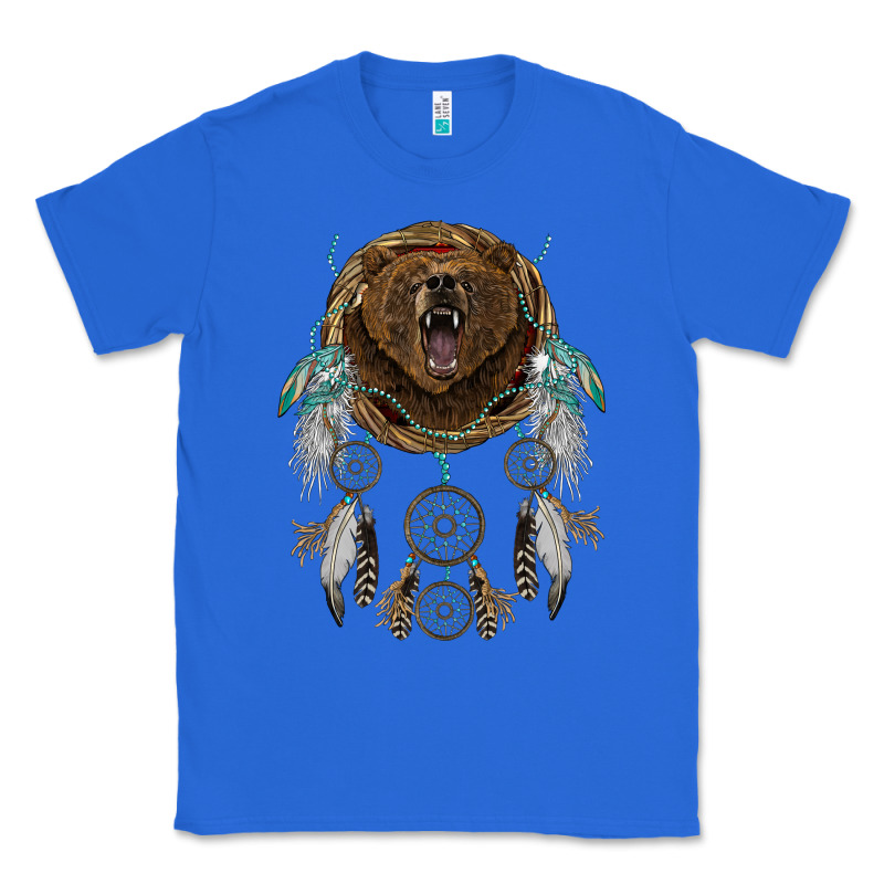 Bear  Native Dreamcatcher Classic Tee by BarkalooDesign | Teevron