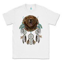 White bear  native dreamcatcher Classic Tee - BarkalooDesign