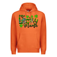 Carrot st. patrick's day one lucky mama Premium Hoodie - RanaPortraitStore