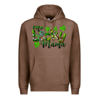 Chestnut st. patrick's day one lucky mama Premium Hoodie - RanaPortraitStore