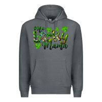 Rock st. patrick's day one lucky mama Premium Hoodie - RanaPortraitStore