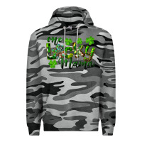 Slate Camo st. patrick's day one lucky mama Premium Hoodie - RanaPortraitStore