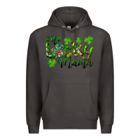 Smoke st. patrick's day one lucky mama Premium Hoodie - RanaPortraitStore