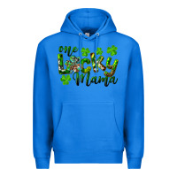 True Royal st. patrick's day one lucky mama Premium Hoodie - RanaPortraitStore