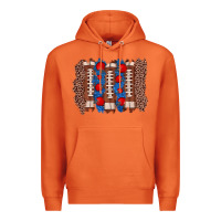 Carrot football brushstroke Premium Hoodie - Zillion Design Studio