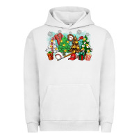 Pigment Lunar Rock christmas trees with baseball Urban Hoodie - Zillion Design Studio