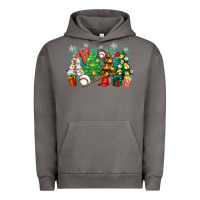 Pigment Tornado christmas trees with baseball Urban Hoodie - Zillion Design Studio