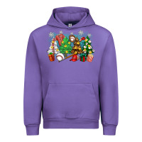 Tulip christmas trees with baseball Urban Hoodie - Zillion Design Studio