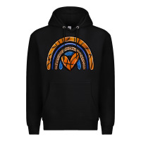 Black basketball rainbow Premium Hoodie - Zillion Design Studio