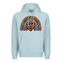 Blue Mist basketball rainbow Premium Hoodie - Zillion Design Studio